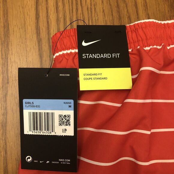 NIKE Girls Sprinter Running Shorts FB CJ7559-631 Size Medium NEW - Picture 5 of 7